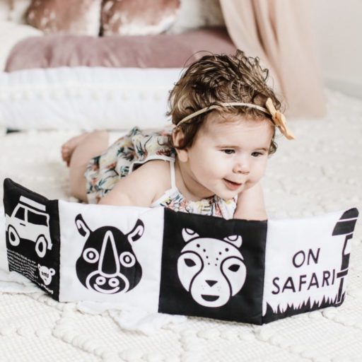 On Safari – Baby’s first soft book